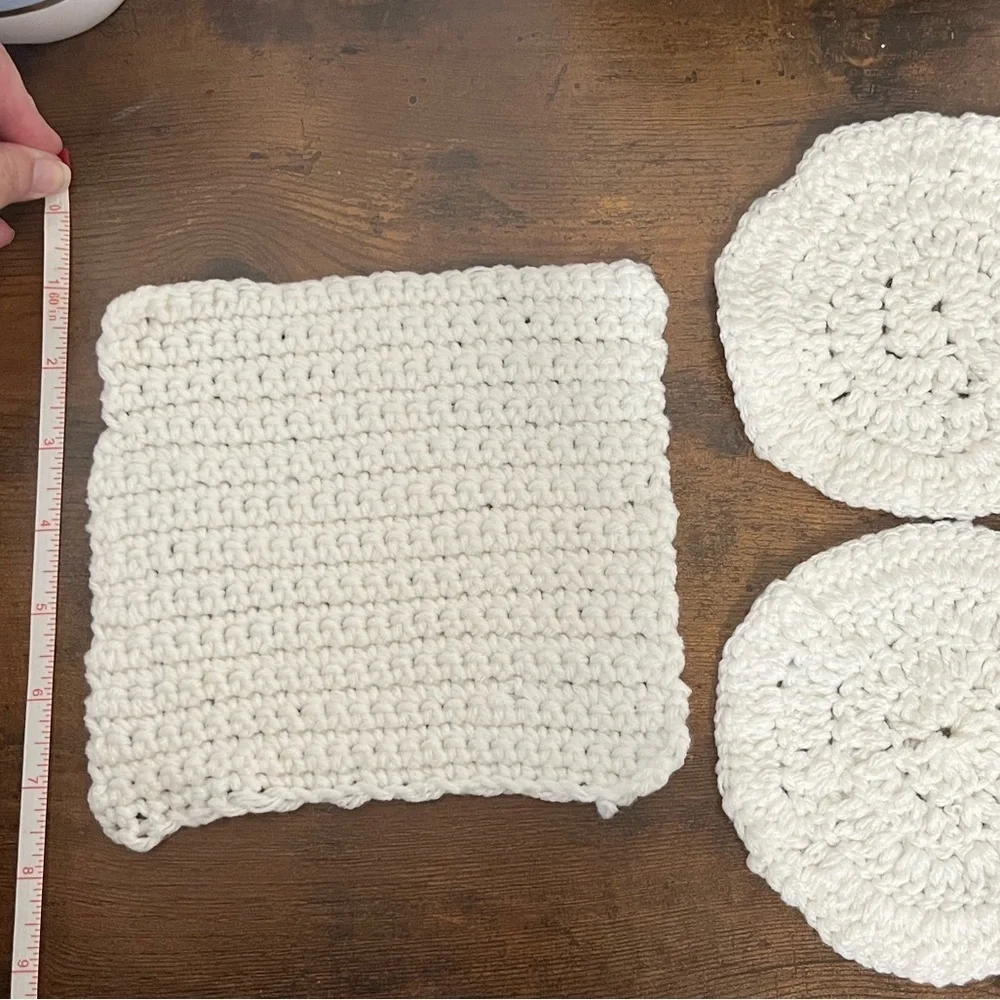 None white crochet